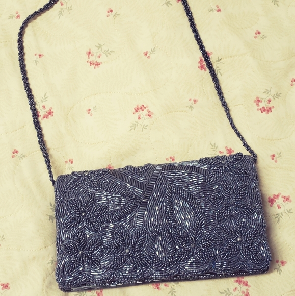 Evening Grey Clutch - Picture 1 of 6